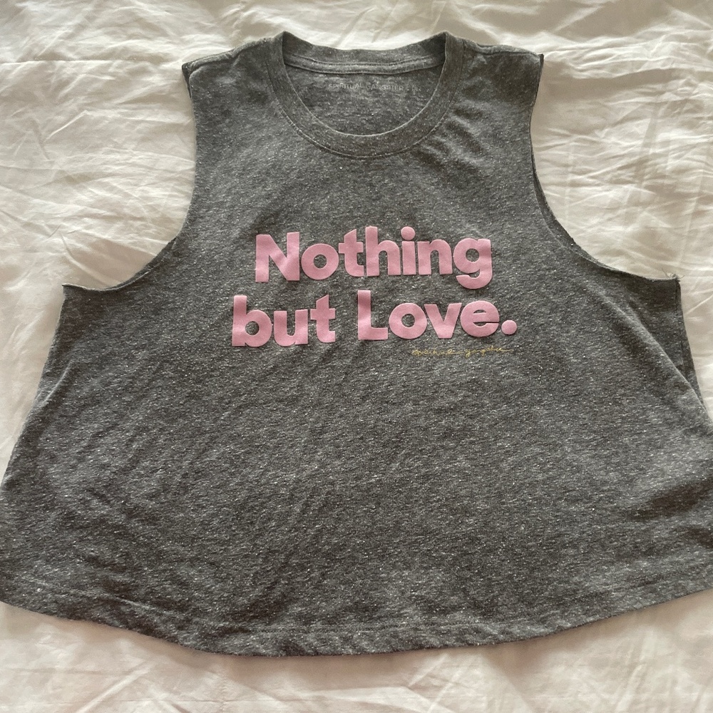 Spiritual gangster muscle tank